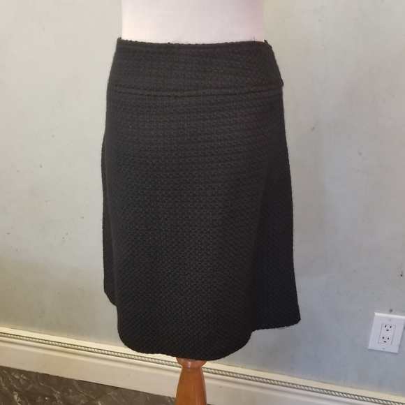 Black textured pencil skirt (J35) - Picture 5 of 6